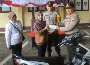 Amalia Tak Menyangka Motornya yang Dicuri Akan Kembali
