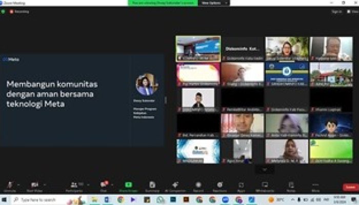 Antisipasi Cyber Hack, Pemkot Kediri Ikuti Literasi Keamanan Digital Oleh Diskominfo Provinsi Jawa Timur