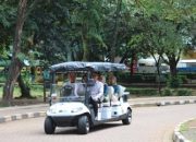 Dukung Transportasi Ramah Lingkungan, PT PE Donasikan Mobil Golf Listrik Untuk TMR