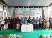 Pj Wali Kota Kediri Resmikan Pengembangan Pembangunan Pasar Grosir Ngronggo