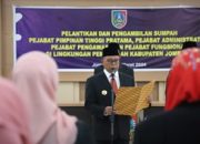 Nomenklatur Berubah, Kepala Bapenda Dilantik Pj Bupati Jombang