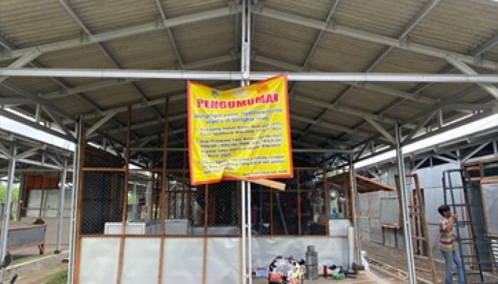 Pasar Ngadiluwih Dibongkar, Pemkab Kediri Targetkan Pedagang Tempati TPPS 17 Maret