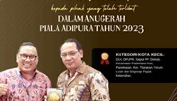 Pemkab Pamekasan Terima Penghargaan Adipura Tahun 2023