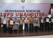 Pj Bupati Ugas Serahkan LKPD Unaudited TA 2023 Ke BPK RI Perwakilan Jatim