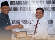Pj. Bupati Magetan Lakukan Penandatanganan Nota Kesepakatan Antara Pemkab Magetan dengan Kejaksaan Negeri Magetan