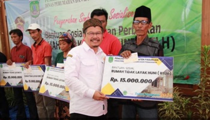 Tahun Ini, Pemkab Pasuruan Perbaiki 568 Rumah Tidak Layak Huni