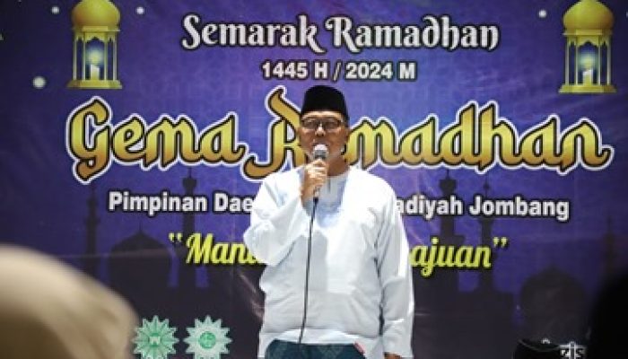 Safari Ramadhan Bersama Pj Bupati Jombang, Pimpinan Muhammadiyah Sampaikan Rencana Pembangunan JMC