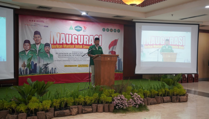 Walikota Hadiri Pelantikan Pengurus GP Ansor Jaksel