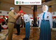 72 Calon Anggota Paskibraka Trenggalek Mulai Ikuti Latihan Dalam Persiapan Upacara HUT Ke-79 RI