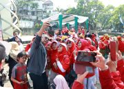 Wali Kota Benyamin Bersama Masyarakat Semarakkan Gebyar Merdeka di Ciputat Timur