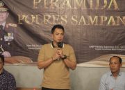Jalin Sinergi Jaga Kamtibmas, Kapolres Sampang Ajak Ratusan Awak Media Ngopi Bareng