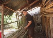 Momen Hari Kemerdekaan, Penjualan Bambu Di Kota Kediri Hingga 500 Batang Per Hari