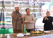 Proyek Hibah Pembangunan Asrama Santri Ponpes Riyadlus Sholihin Dimulai, Pj. Nurkholis Lakukan Groundbreaking