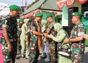 Kodim 0830/Surabaya Utara Terima Kunjungan Kerja Danrem 084/Bhaskara Jaya