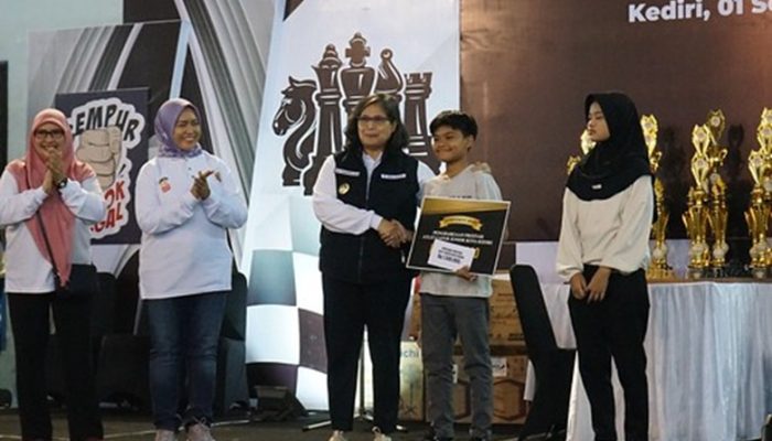 Buka Kejurnas Catur Cepat Kajari Cup 2024, Pj Wali Kota Kediri Apresiasi Dan Harap Bisa Jadi Agenda Tahunan Kota Kediri