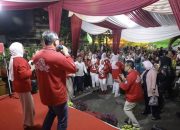Warga Galur Antusias Padati Malam Puncak Perayaan HUT RI Ke-79