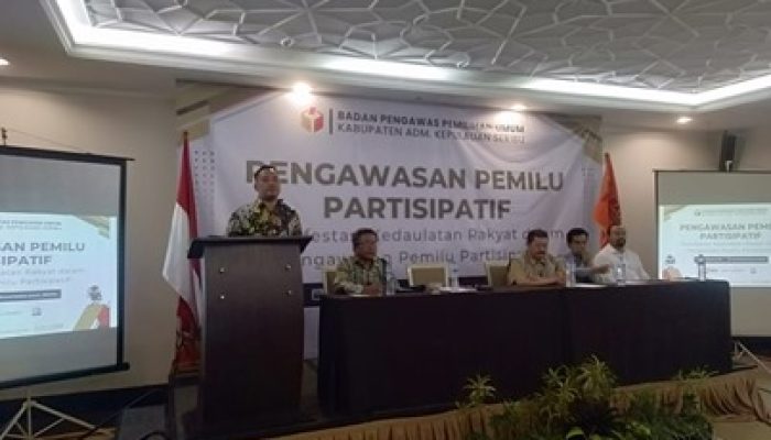 Bawaslu Kepulauan Seribu Selenggarakan Pengawasan Pemilu Partisipatif