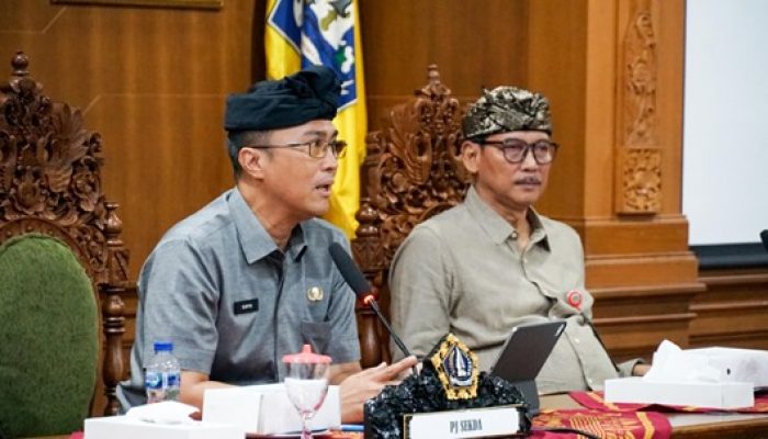 Pj. Sekda Badung Rapat Koordinasi Dengan Perangkat Daerah