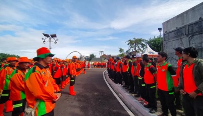 Sudin LH Jakpus Siagakan 700 Petugas Pembersihan Pasca Misa Akbar