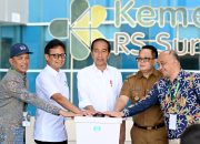 Presiden Jokowi Resmikan RS Kemenkes Surabaya, Tekankan Masyarakat Berobat Di Dalam Negeri