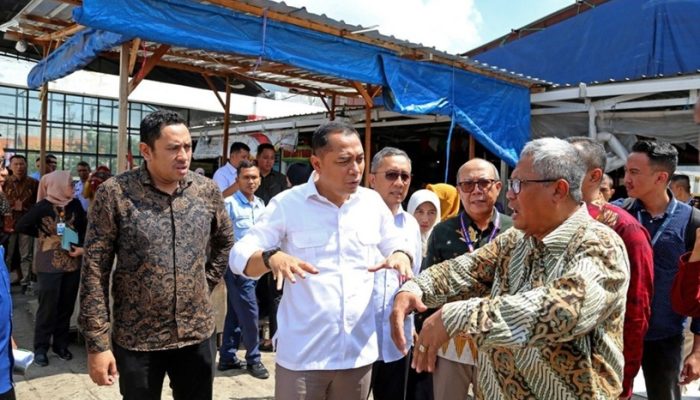 Revitalisasi Pasar Kembang Dimulai, Wali Kota Eri Cahyadi Targetkan Selesai Akhir 2024