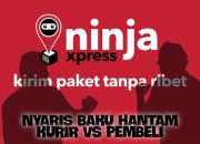 Oknum Kurir Ninja Express Nyaris Baku Hantam Dengan Pembeli Akibat Keterlambatan Pengiriman Paket