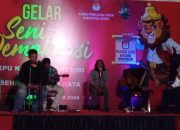 KPU Kabupaten Kediri : Gelar Seni Demokrasi Hadirkan Semangat Pilkada Jujur Kediri Makmur