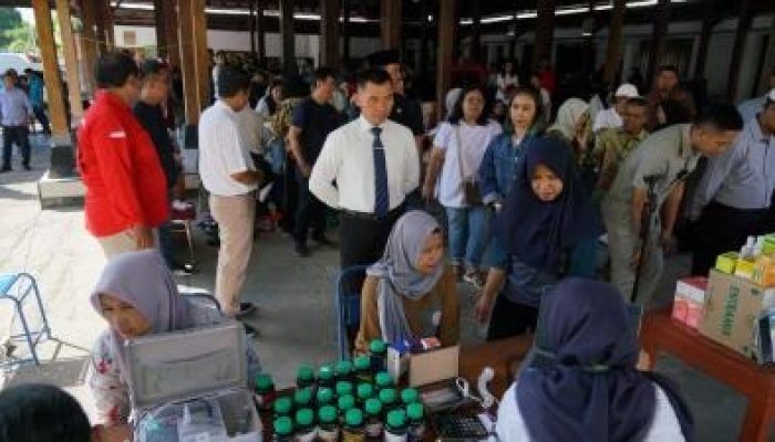 Bupati Resmi Membuka Bhakti Sosial Palmas Gereja Bethel Indonesia