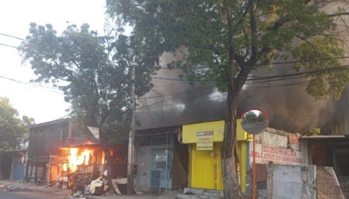 Kebakaran Di Grogol, 5 Petugas Jadi Korban Ledakan Tabung Gas