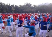 Ribuan Warga Ikuti Senam Dan Jalan Sehat Bersama KORMI Provinsi DKI Jakarta