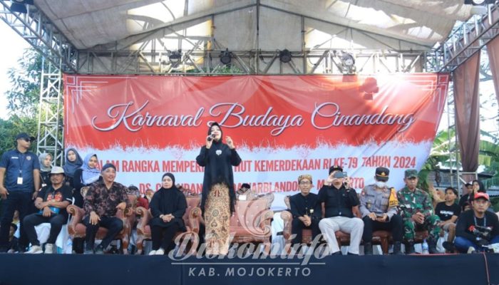 Gelar Karnaval Budaya Cinandang, Meriahkan Peringatan HUT Ke-79 Kemerdekaan RI