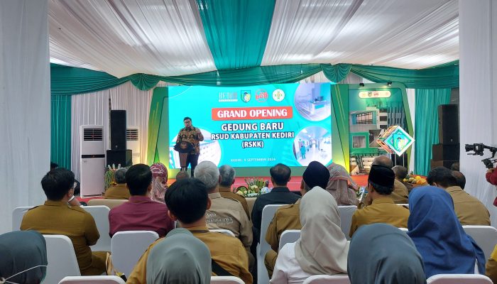 Tingkatkan Fasilitas Dan Layanan Kesehatan, Mas Dhito Resmikan Gedung KRIS A RSKK Kediri