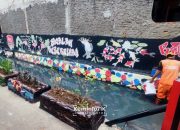 Dihias Mural, Penataan Kawasan TW3 Kota Bambu Utara Capai 95 Persen