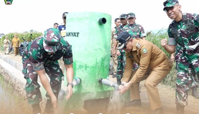 Pj Bupati Magetan Dampingi Danrem 081/DSJ Tinjau Program Pipanisasi Di Desa Sumbedodol