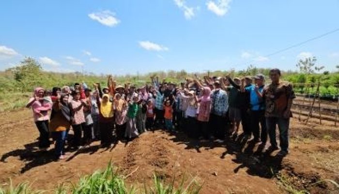 Dukung Sektor Pertanian Kapanewon Wonosari, Bupati Sunaryanta Resmikan Sumur Bor Bantuan CSR BDG