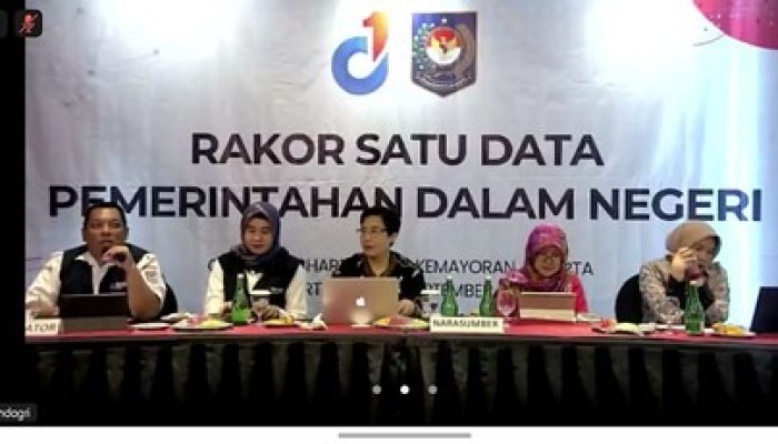 Wujudkan Satu Data Pemerintahan Dalam Negeri, Kemendagri Gelar Rakor Secara Daring