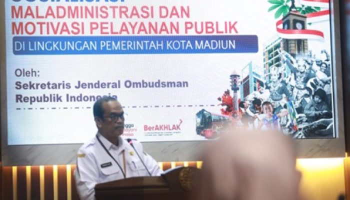 Optimalkan Pelayanan Publik, Pemkot-Ombudsman Gelar Sosialisasi Maladministrasi Dan Motivasi Pelayanan Publik