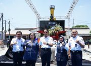 Bersama Dirut KAI Resmikan Monumen Lokomotif C1140, Pj Wali Kota Kediri : Tolong Dijaga Keberlanjutan, Kebersihan, Kerapian dan Keindahannya