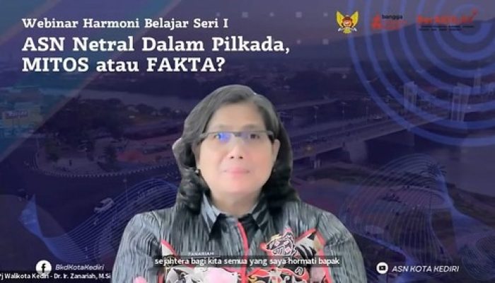 Pj Wali Kota Kediri Zanariah Buka Harmoni Belajar