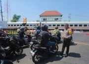 Tegakkan Aturan Lalu Lintas Di Perlintasan Sebidang, Satlantas Beri Tilang Teguran Bagi Pelanggar