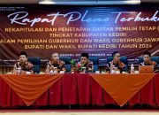 KPU Kabupaten Kediri Tetapkan DPT Pilkada Serentak 2024 Capai 1.254.964 Pemilih