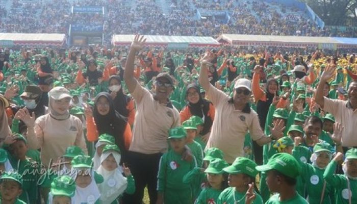 5.821 Murid PAUD Dan TK Se-Kota Malang Meriahkan Gebyar Kreasi Anak Dan Guru