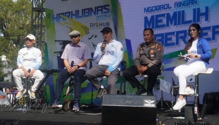 Peringati Harhubnas 2024, Pj. Wali Kota Malang Ajak Budayakan Bersepeda
