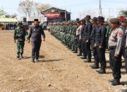 TNI Manunggal Membangun Desa (TMMD) ke-122 di Desa Pagung Kec. Semen Kab. Kediri telah di Buka