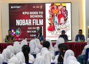 Sosialisasi Pilkada 2024: KPU Kota Kediri Goes to School Nonton Bareng Film ‘Tepatilah Janji’ di SMKN 2