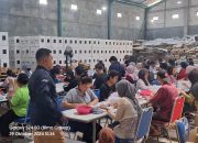 KPU Kota Kediri Libatkan 76 Warga Sekitar Lakukan Sortir Lipat Surat Suara Pilwali Kota Kediri 2024