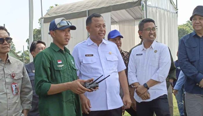 Pjs Bupati Kediri, Hadiri Pencanangan Percepatan Tanaman Padi