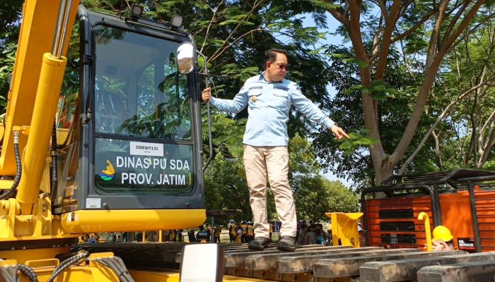 Apel Kesiap Siagaan Bencana Banjir, Pj Gubernur Jatim : Jatim Penanganan Bencana Terbaik