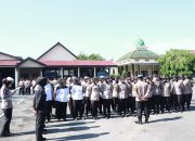 Tingkatkan Disiplin, Kasi Propam Beri Arahan Jajaran Polwan Polres Kediri