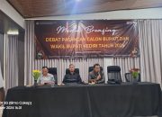 Jelang Debat Publik Terakhir Pilbup Kediri 2024, KPU Kabupaten Kediri Gelar Media Briefing